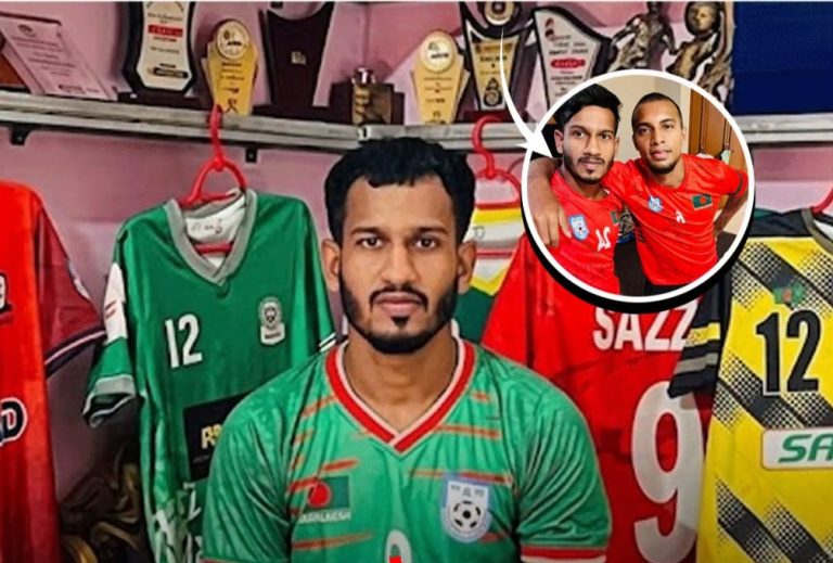 ছোট্ট কুঁড়েঘর থেকে পটিয়ার সাজ্জাদ আজ জাতীয় ফুটবল দলে
