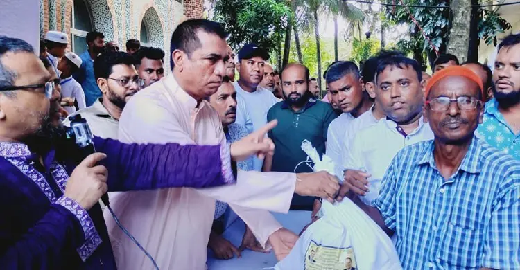 চাঁদাবাজি ও সন্ত্রাসের বিরুদ্ধে কঠোর হুঁশিয়ারি এমপি এনামুলের