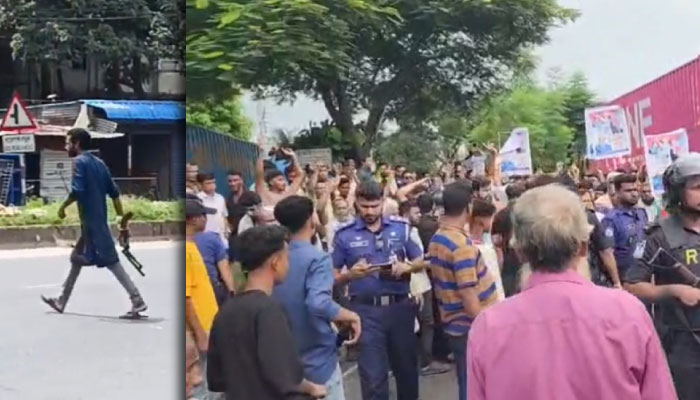 আসলাম-সালাউদ্দিনের কোন্দলে সীতাকুণ্ড রণক্ষেত্র, অস্ত্র হাতে মহড়া, আহত ৩০